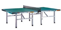 双鱼01—106（降绿色）单折式乒乓球台