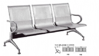 AQA—1703型三人位银灰色公共排椅